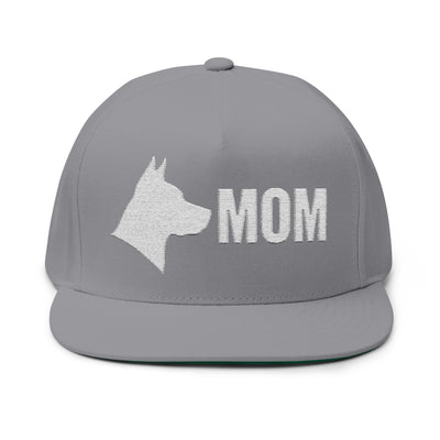 Dog Mom style 5 Flat Bill Cap | Stylish Pet Lover Hat | Perfect Gift for Dog Owners | Embroidered Dog Mom Cap | Fun Pet Accessories