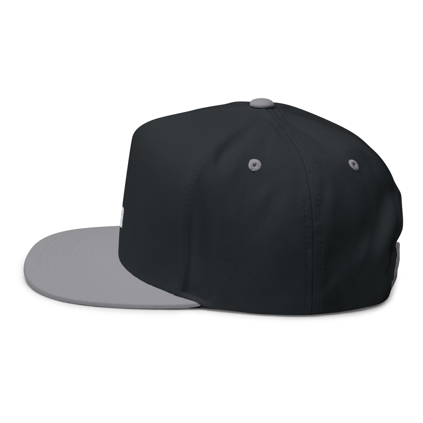Stylish Embroidered Cat Mom Flat Bill Cap style 4