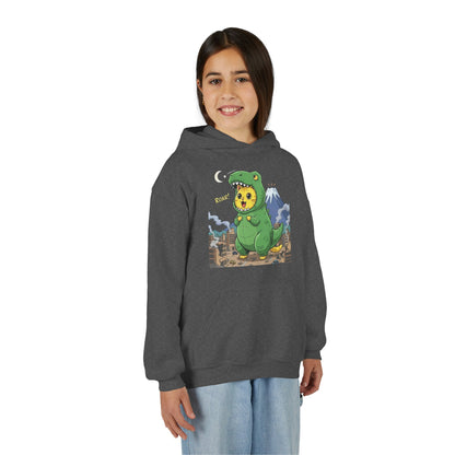 Cat cosplay Godzilla Unisex Kids Hoodie style 1