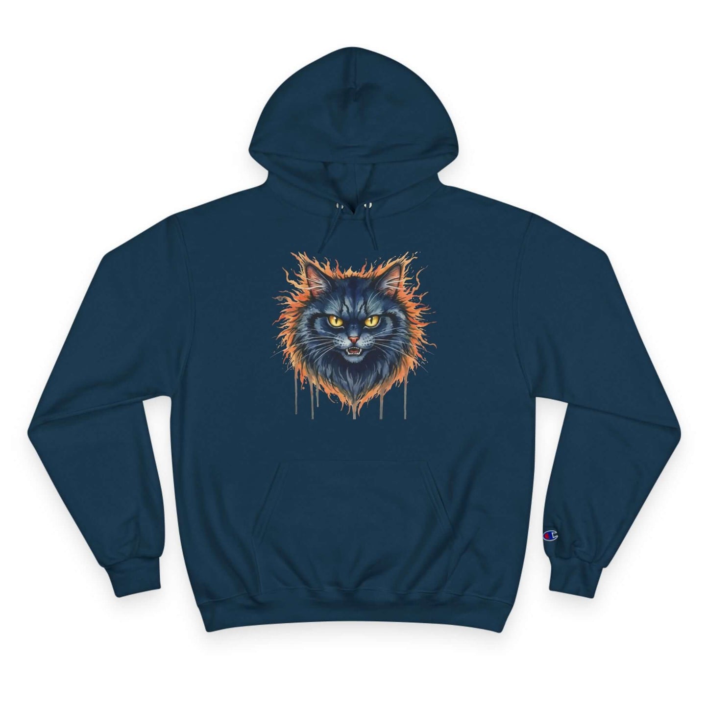 Mad Cat Men and Women Champion Hoodie style 2
