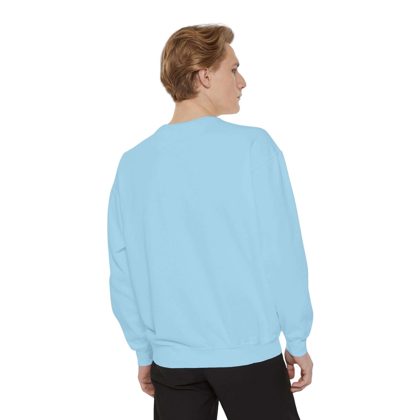 Walking Cat Shadow Cozy Graphic Unisex Crewneck Sweatshirt style 2