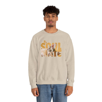 Cat My Soulmate Unisex Crewneck Sweatshirt