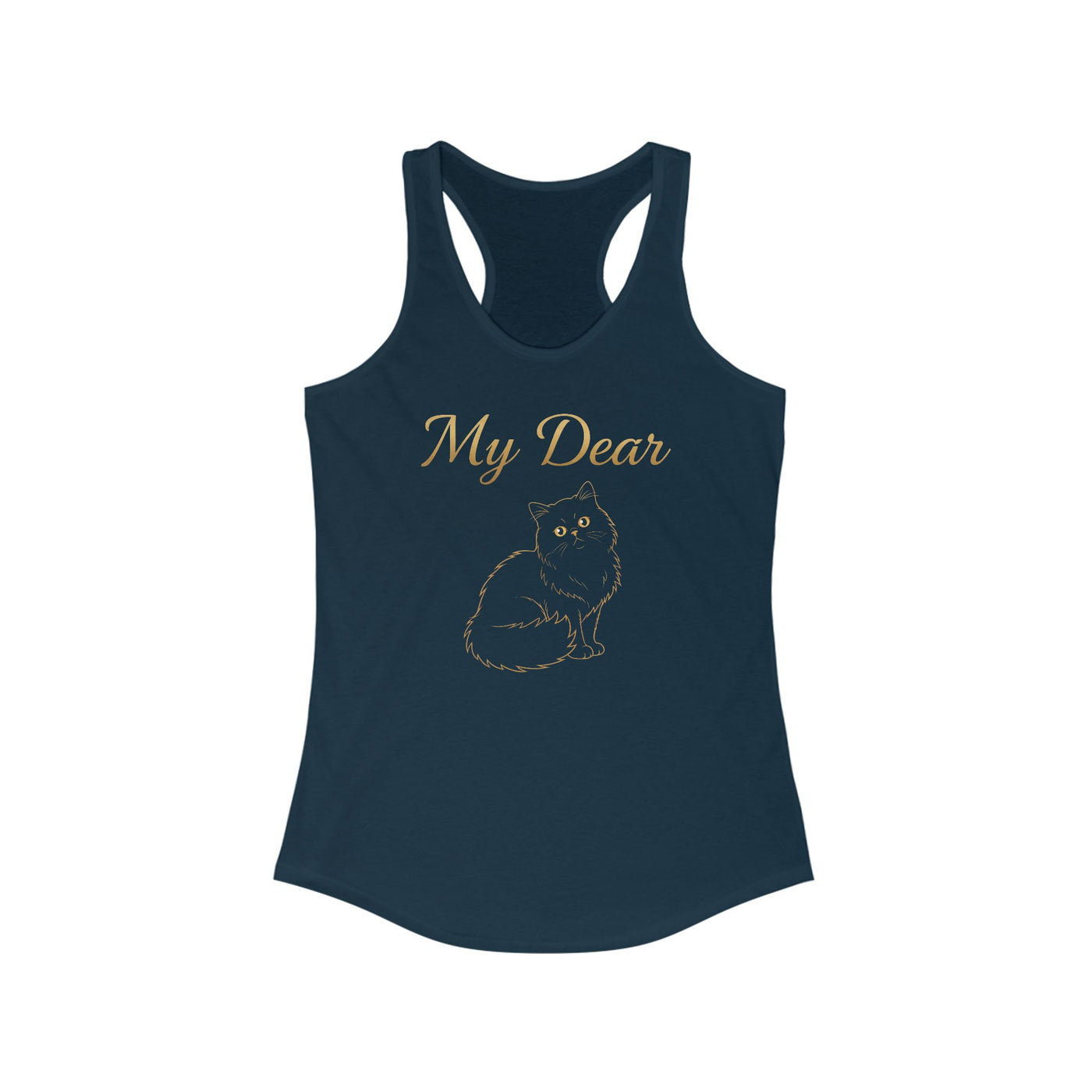 My Dear Cat Women's Racerback Tank Top