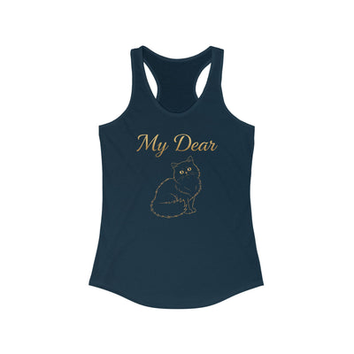 My Dear Cat Women's Racerback Tank Top