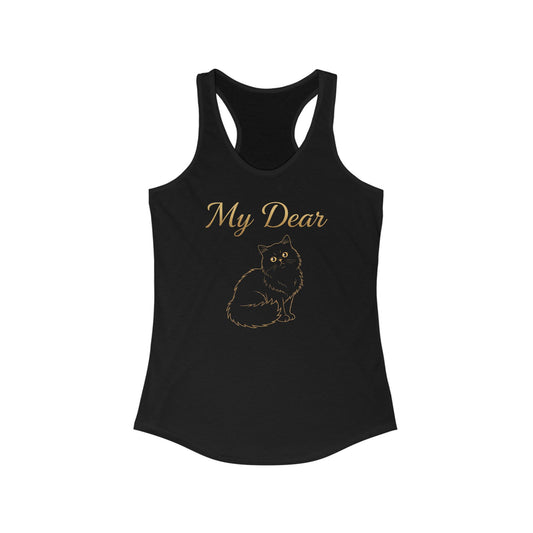 My Dear Cat - Women's Racerback Tank Top