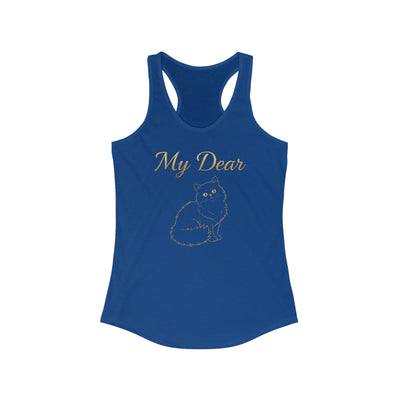 My Dear Cat Women's Racerback Tank Top