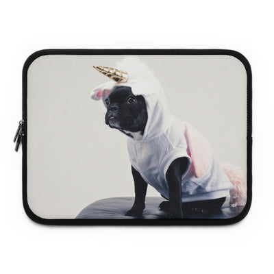 Cute Dog style 1 Laptop Sleeve, Pet Lover Gift, Stylish Computer Case, Birthday Present, Fun Travel Accessory