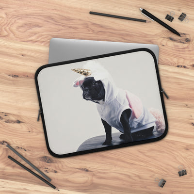 Cute Dog style 1 Laptop Sleeve, Pet Lover Gift, Stylish Computer Case, Birthday Present, Fun Travel Accessory