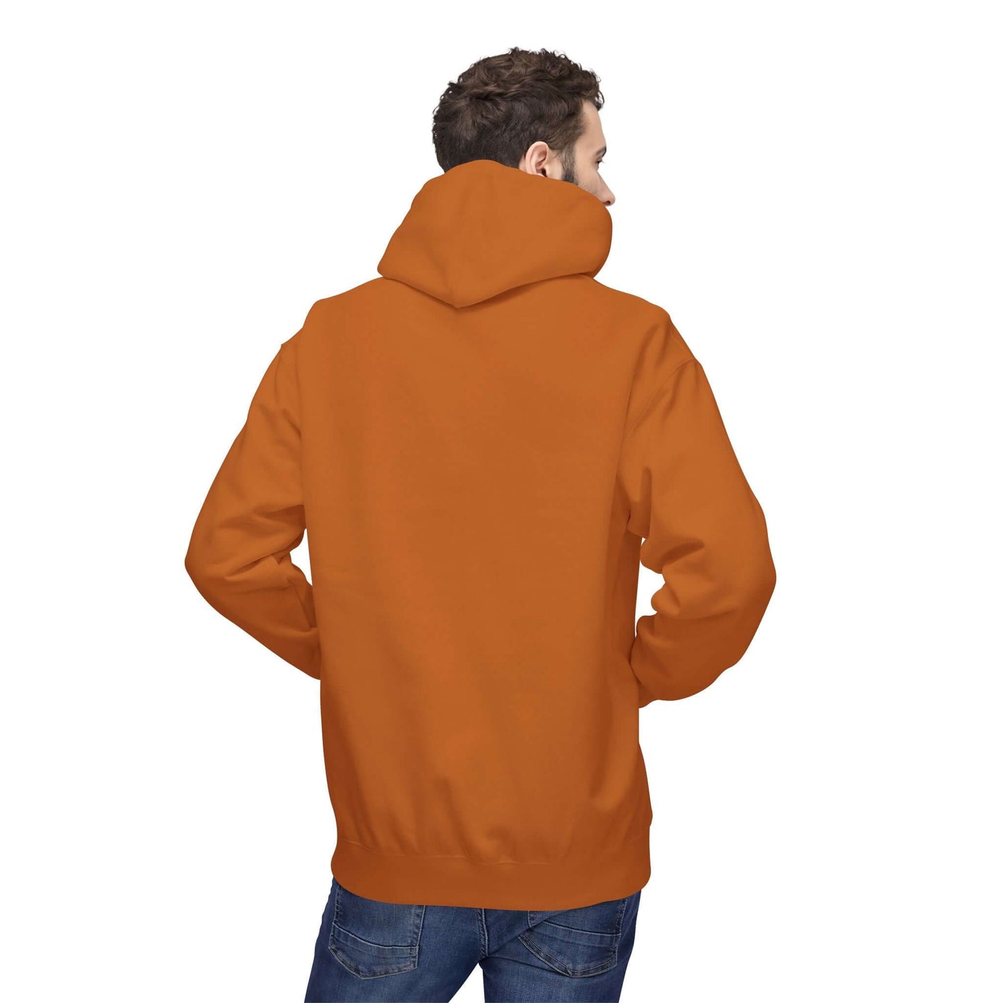 Kitten hiding in Christmas stocking Unisex Fleece Hoodie style 2