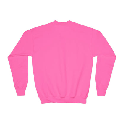 Cool Cat - Cozy Unisex Youth Crewneck Sweatshirt style 2