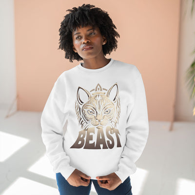"Beast" Cat Lover style 3 Unisex Crewneck Sweatshirt