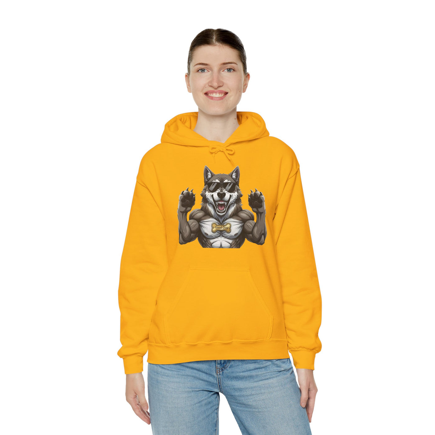 Good Dog style 2 Unisex Hoodie - Fun & Playful Design