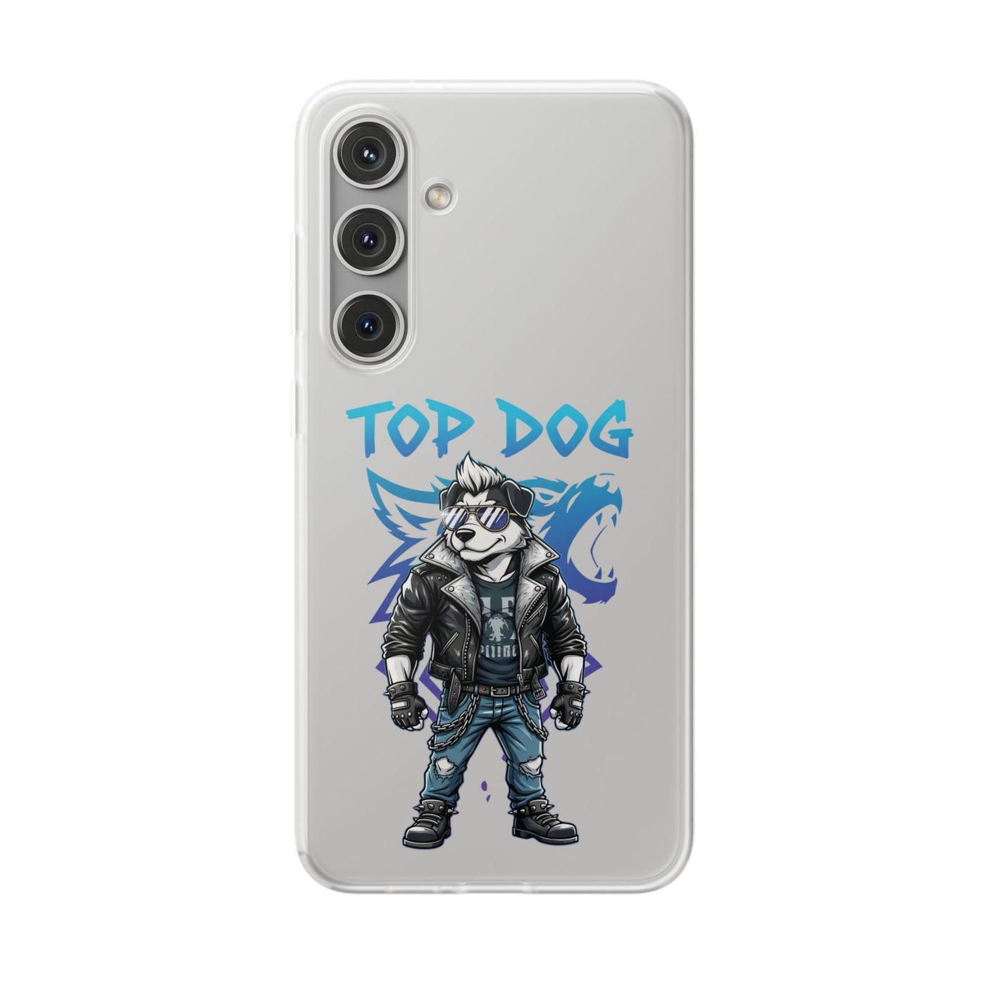 Top Dog Anime style Flexi Case for Dog Lovers