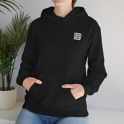 Unisex Dog Lover Hoodie style 1, Cozy Pet Sweatshirt, Casual Dog Art Apparel, Unique Gift for Dog Moms, Pet Lovers, and Animal Enthusiasts