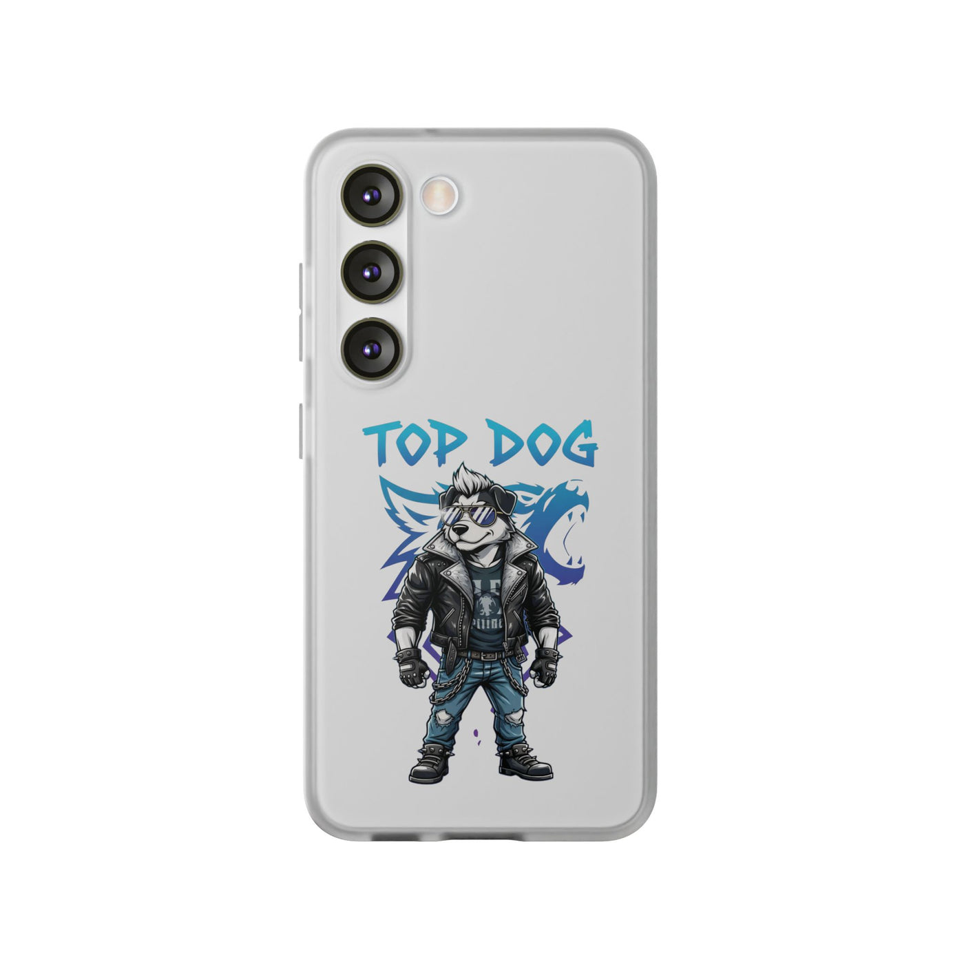 Top Dog Anime style Flexi Case for Dog Lovers