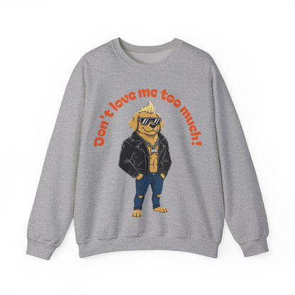 Cool Dog Unisex Heavy Blend Crewneck Sweatshirt style 2