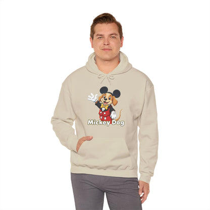 Dog cosplay Mickey Mouse Funny Design Unisex Hoodie style 1