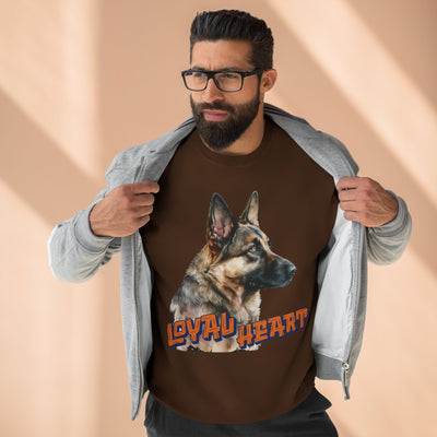 "Loyal Heart" Dog Lover style 2 Unisex Crewneck Sweatshirt