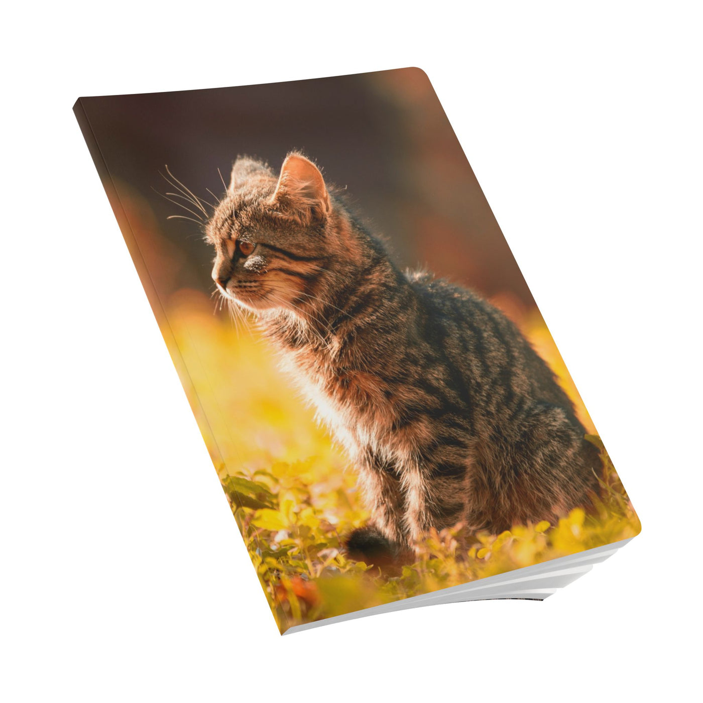 Cozy Cat Softcover Journal - Perfect for Nature Lovers, Gift for Pet Owners, Journal for Writing, Cute Cat Lover Notebook