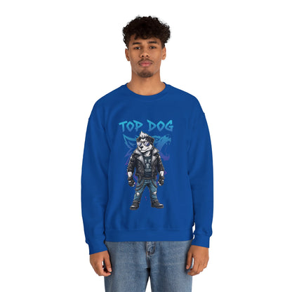 Cool Dog Unisex Heavy Blend Crewneck Sweatshirt style 1