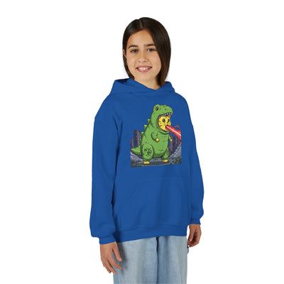 Cat cosplay Godzilla style 4 Unisex Kids Hoodie - Fun & Cozy Heavy Blend Sweatshirt with Cute Design