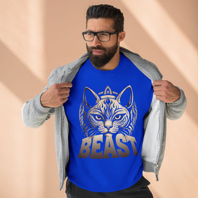"Beast" Cat Lover style 3 Unisex Crewneck Sweatshirt