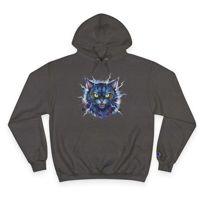Mad Cat Men and Women Champion Hoodie style 4