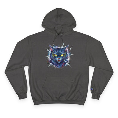 Mad Cat style 4 Men and Women Champion Hoodie