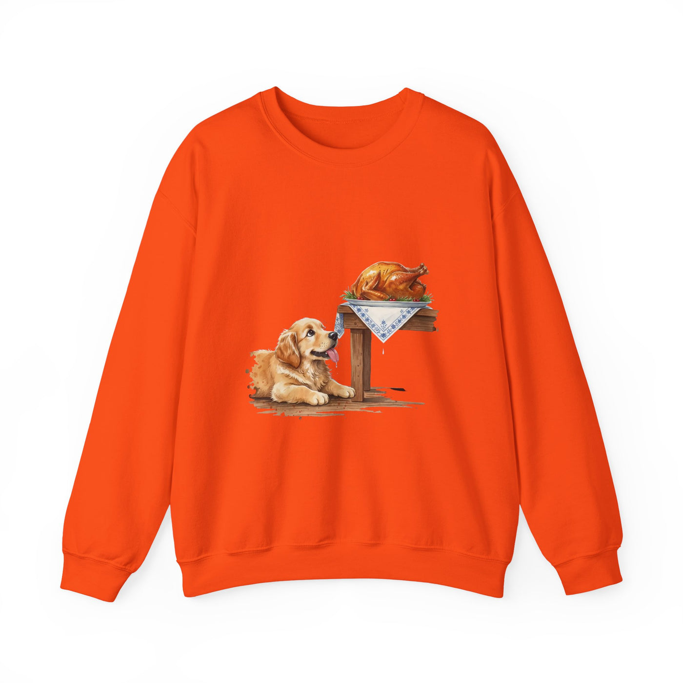 Watercolor painting style 5 Men & Women Cute Cat Pile Crewneck Sweatshirt