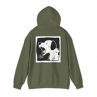 Unisex Dog Lover Hoodie style 1, Cozy Pet Sweatshirt, Casual Dog Art Apparel, Unique Gift for Dog Moms, Pet Lovers, and Animal Enthusiasts