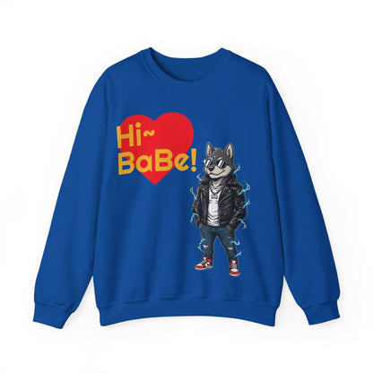 Cool Dog Unisex Heavy Blend Crewneck Sweatshirt style 3