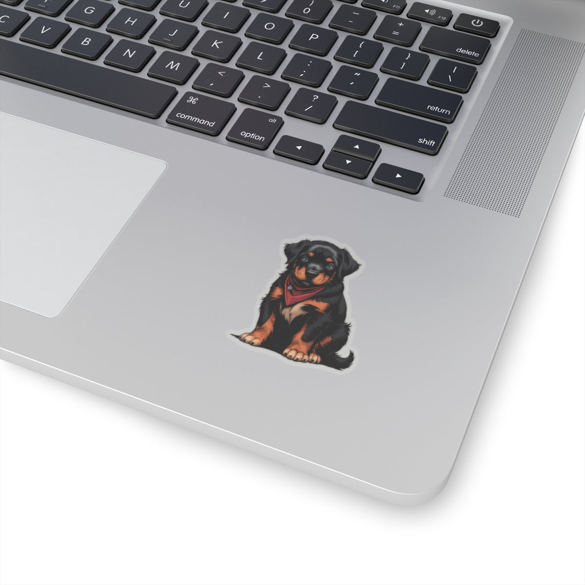 Cute Dog Kiss-Cut Stickers, Rottweiler Vinyl Decals for Pet Lovers, Laptop Stickers, Dog Lover Gifts, Custom Pet Stickers