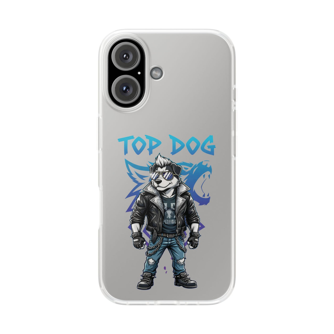 Top Dog Anime style Flexi Case for Dog Lovers