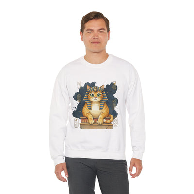 Watercolor painting style 9 Men & Women Cute Cat Pile Crewneck Sweatshirt