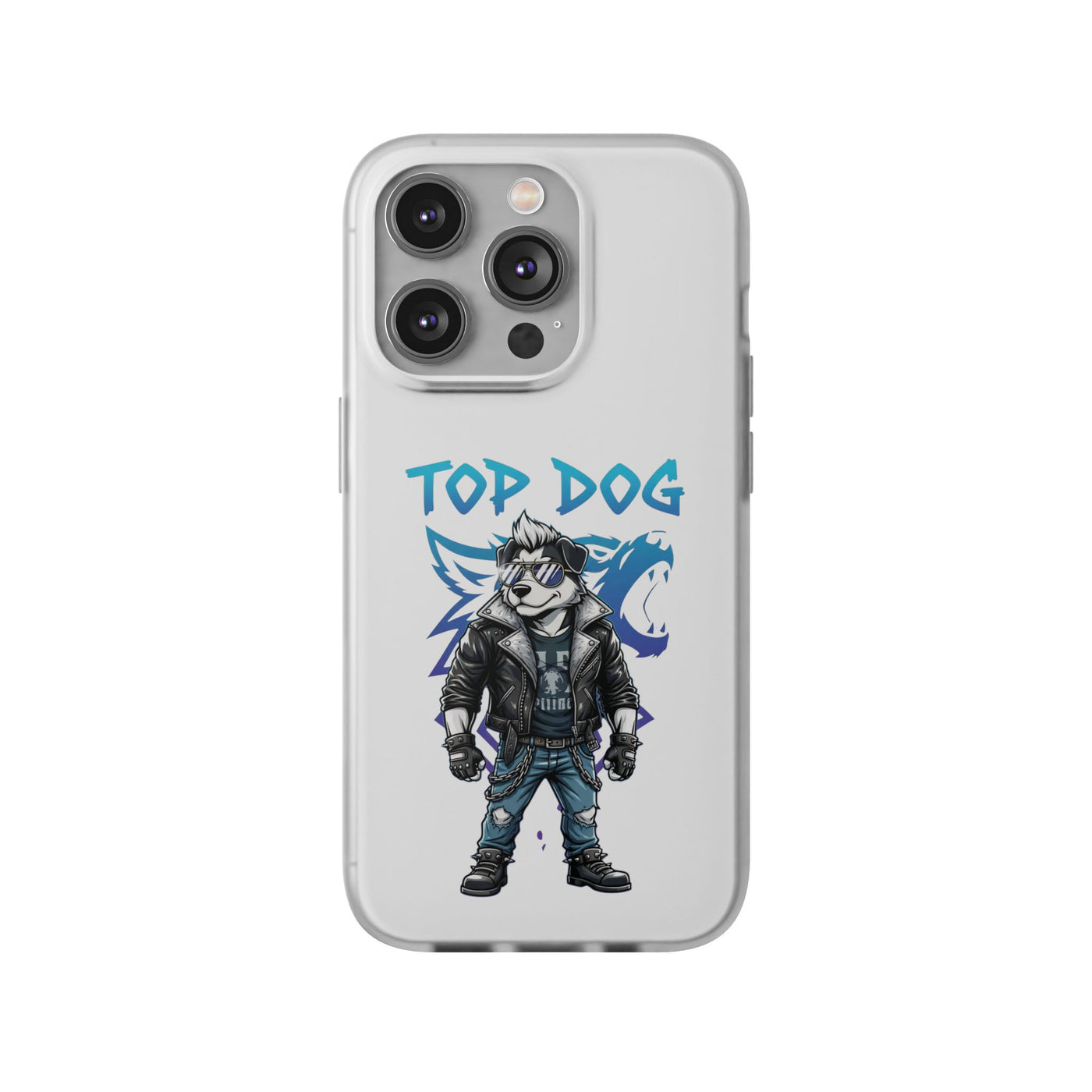 Top Dog Anime style Flexi Case for Dog Lovers