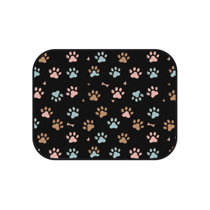 Dog Paw pattern Car Mats Set of 4 for Dog Lovers