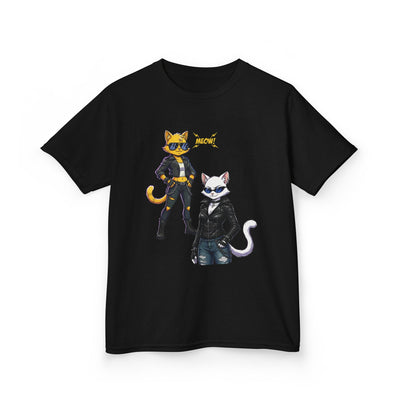 Cool Cat Girls Unisex Kids Heavy Cotton™ Tee