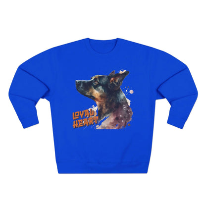 Loyal Heart Dog Lover Unisex Crewneck Sweatshirt style 1