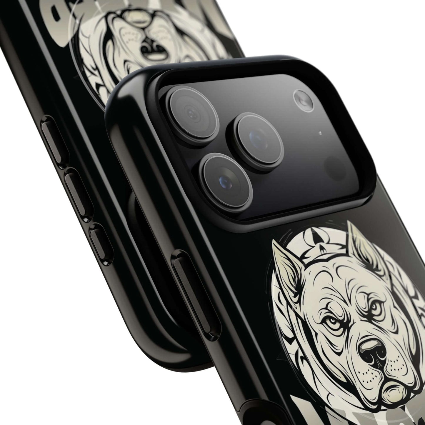 Master Dog Black Tough Magnetic Protective Case iPhone 17 series