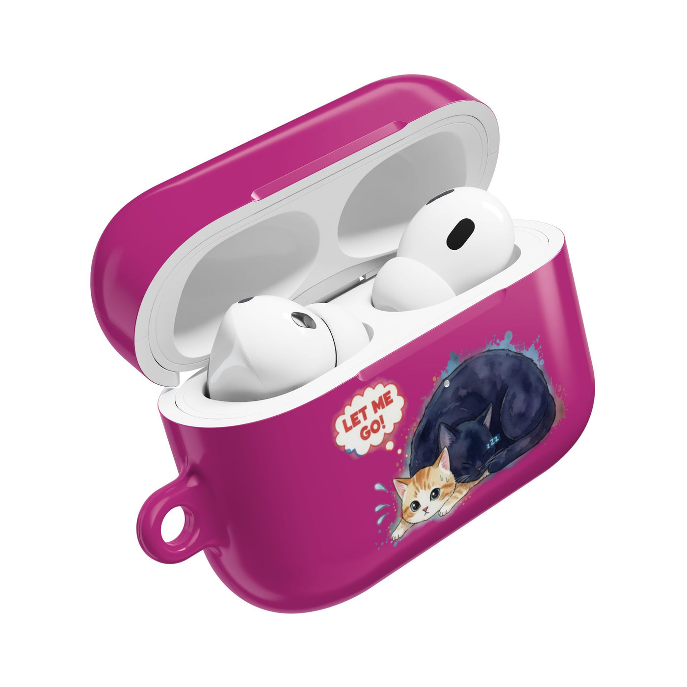 “Let Me Go!” style 4 Cute Cats AirPods Pro Gen 2 Case