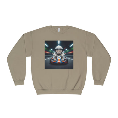 Go Kart Cat Unisex NuBlend Crewneck Sweatshirt style 2