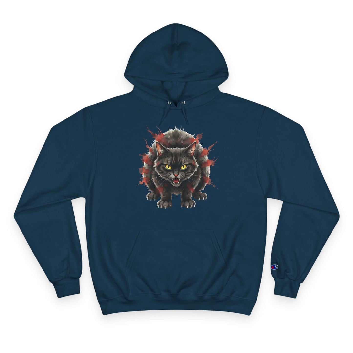 Mad Cat Men and Women Champion Hoodie style 3