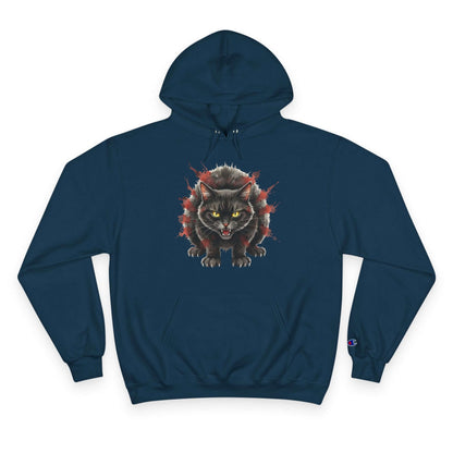 Mad Cat Men and Women Champion Hoodie style 3