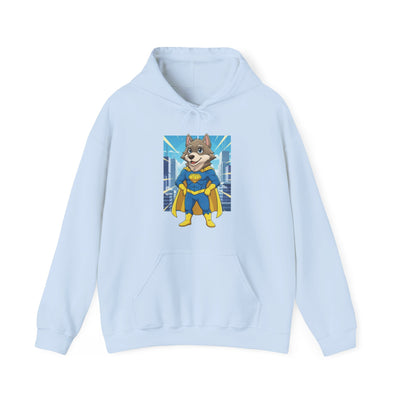 Dog cosplay Superman style 1 Unisex Hoodie - Fun & Playful Design