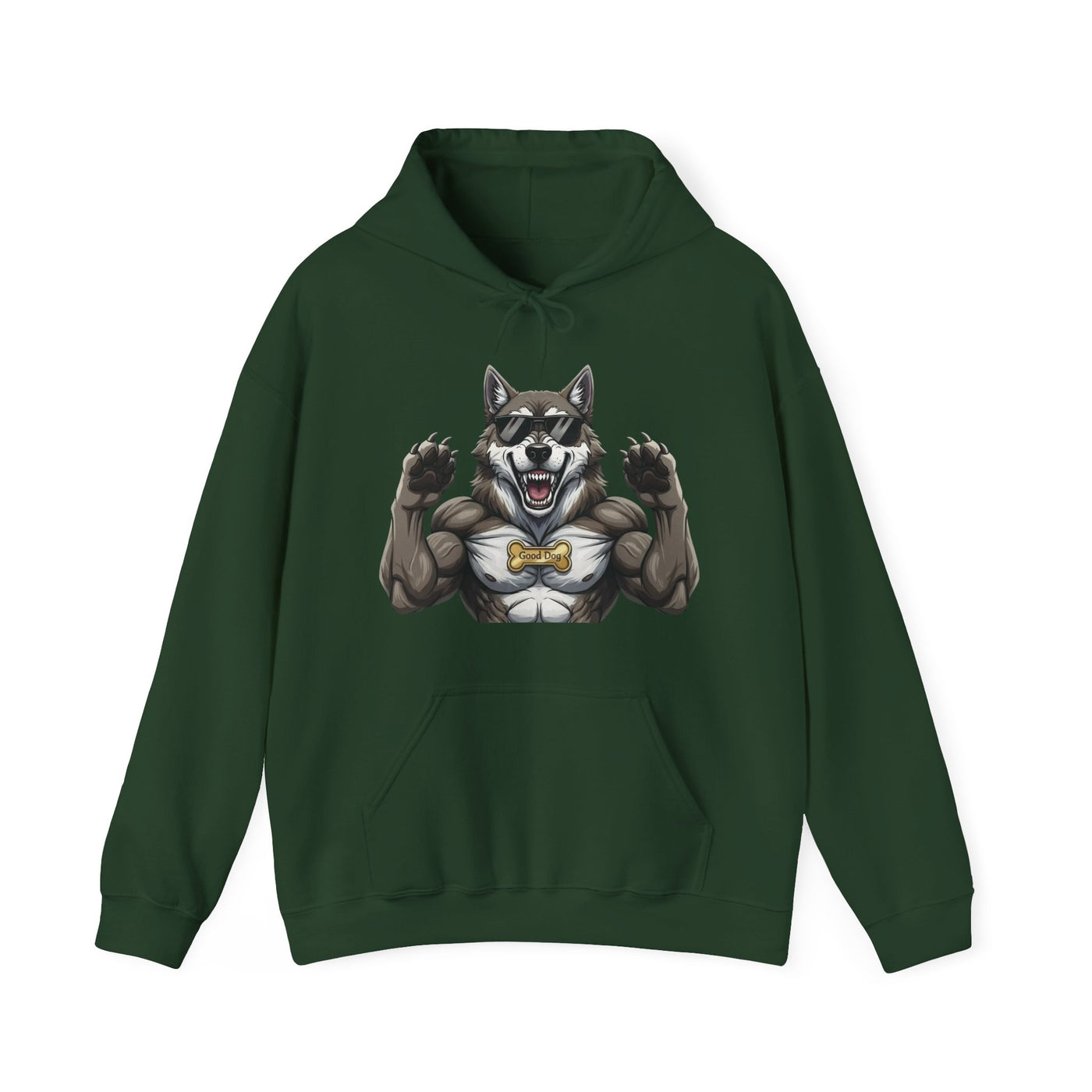 Good Dog style 2 Unisex Hoodie - Fun & Playful Design