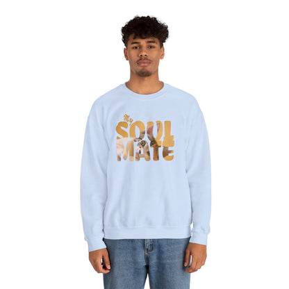Cat My Soulmate Unisex Crewneck Sweatshirt