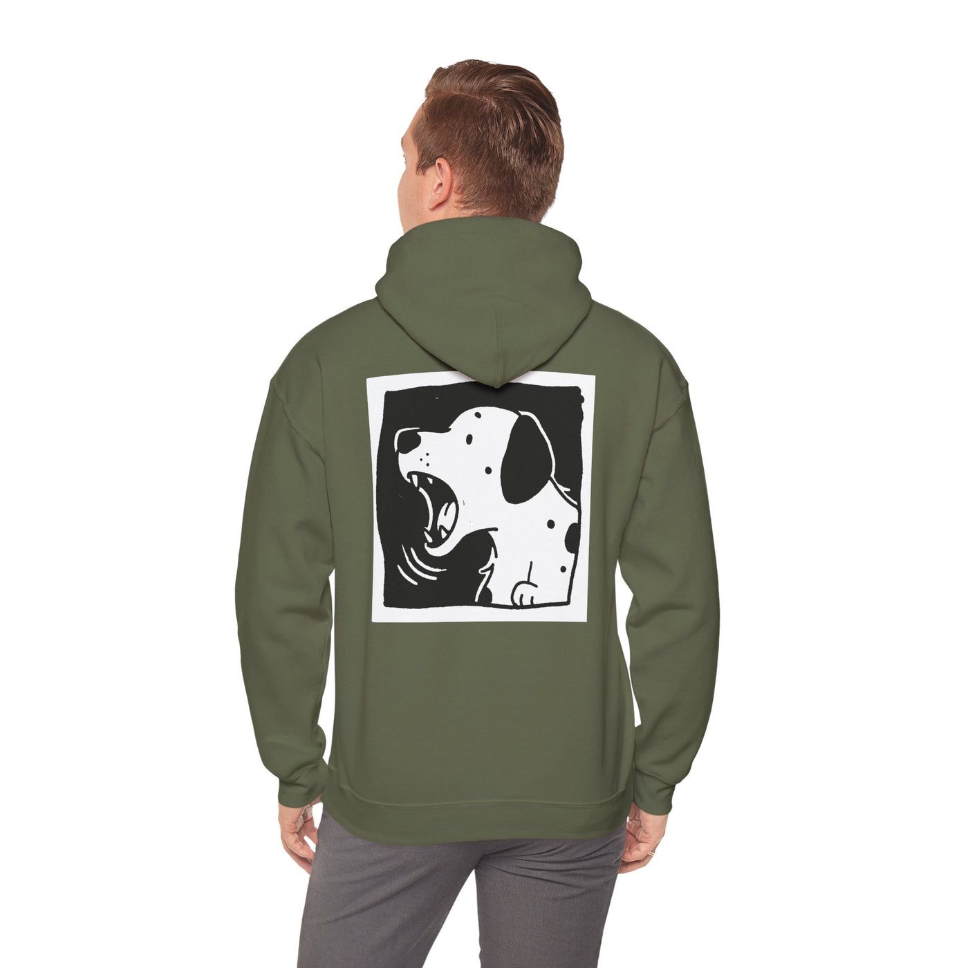 Unisex Dog Lover Hoodie style 1, Cozy Pet Sweatshirt, Casual Dog Art Apparel, Unique Gift for Dog Moms, Pet Lovers, and Animal Enthusiasts