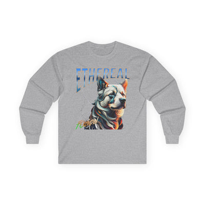Dog Ethereal Fusion Unisex Ultra Cotton Long Sleeve