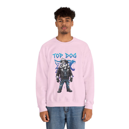 Cool Dog Unisex Heavy Blend Crewneck Sweatshirt style 1