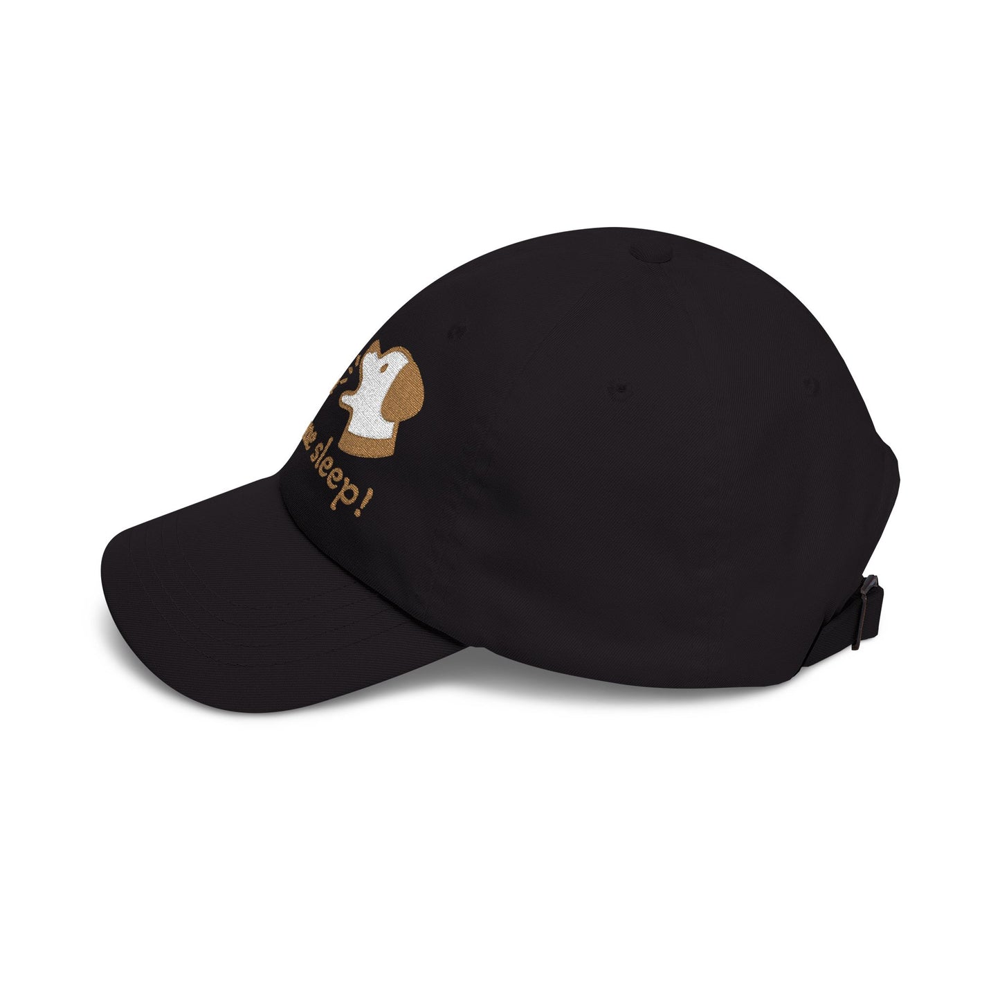 I Just Wanna Get Some Sleep Funny Dog Embroidered Dad Cap Hat